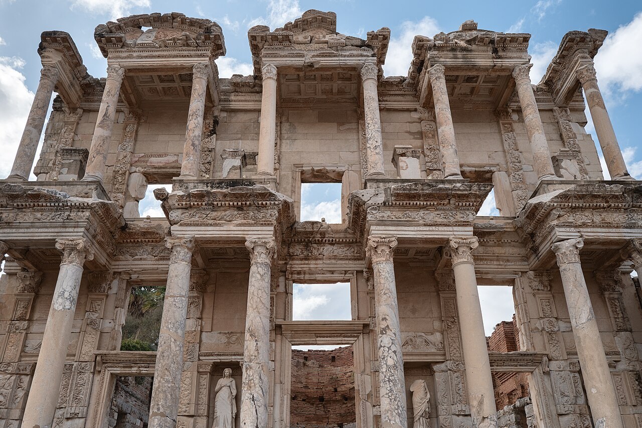 Library of Celsus in Ephesus on a private Ephesus tour